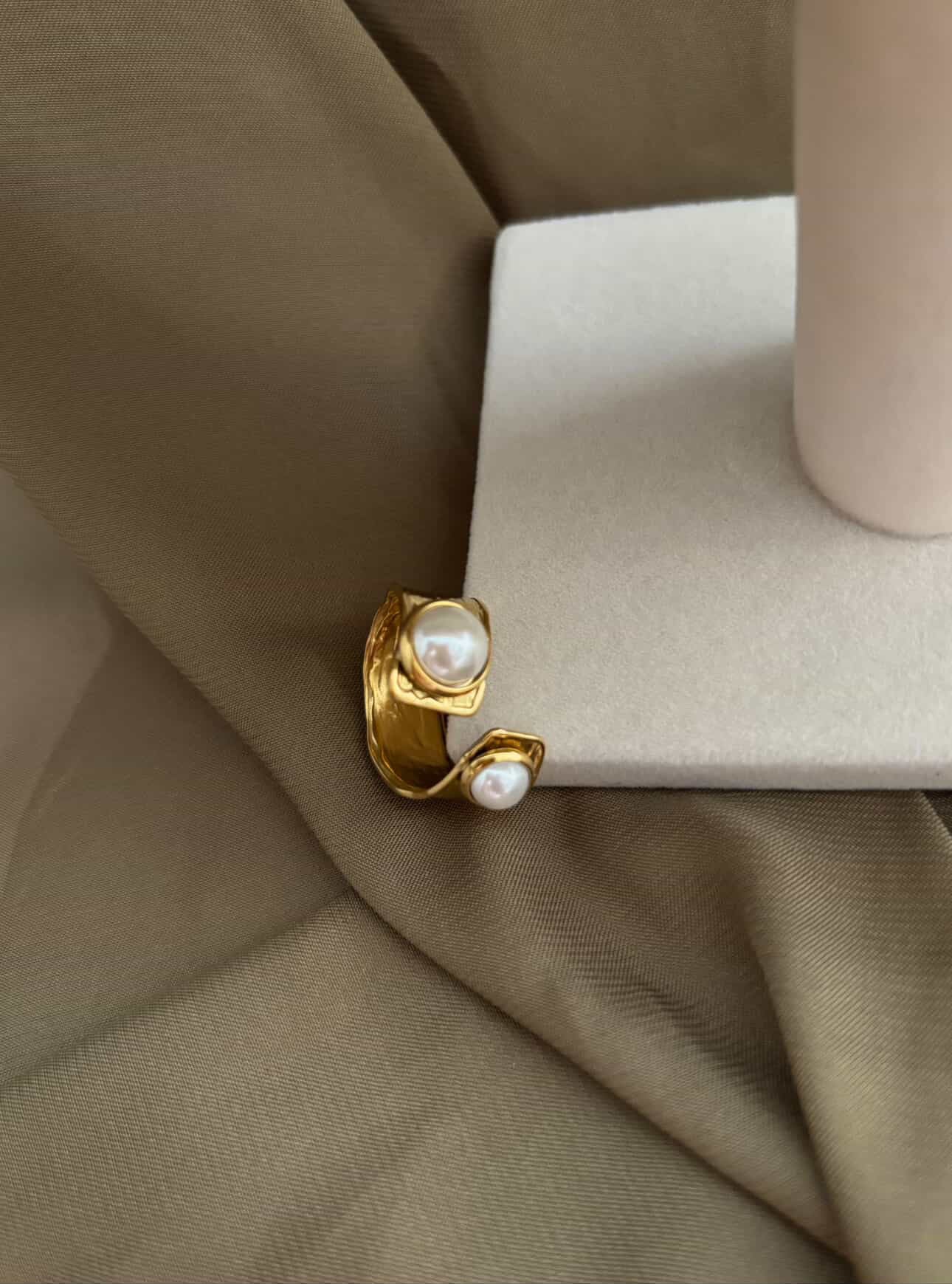 Golden Duo Ring