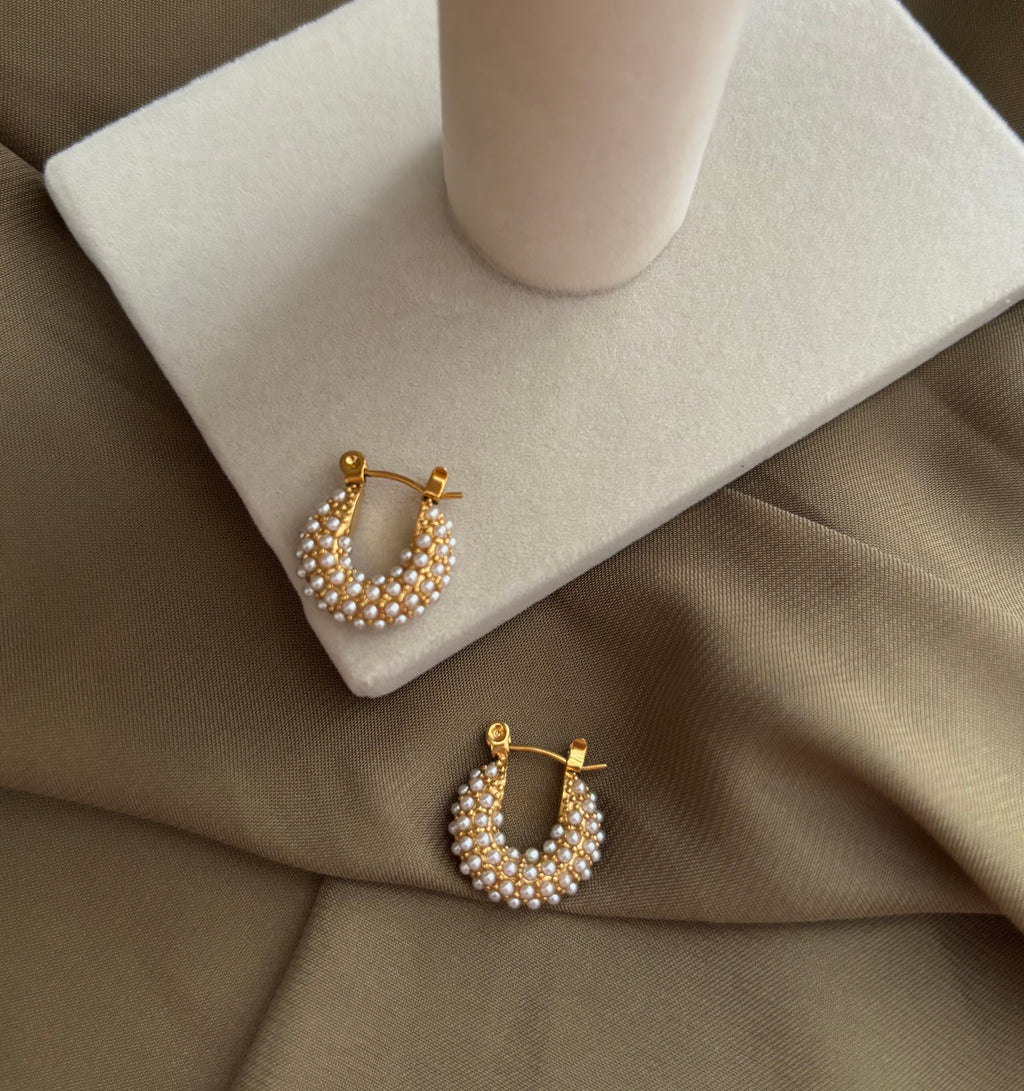 Golden Halo Earring